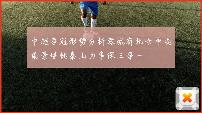 中超争冠形势分析蓉城有机会申花前景堪忧泰山力争保三争一